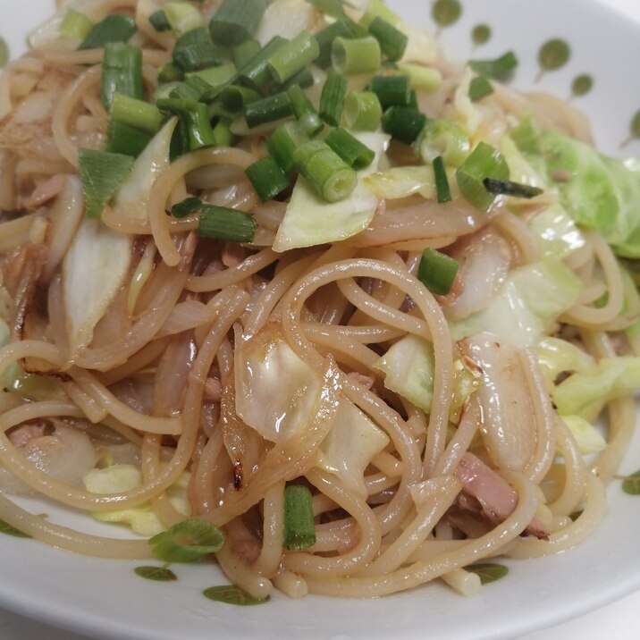 ツナの和風パスタ